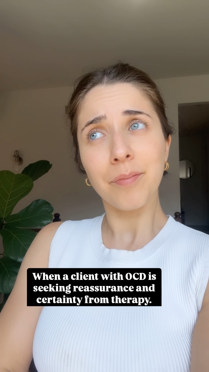 Navigating reassurance-seeking in OCD.